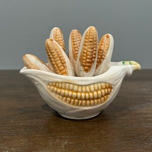 Ceramic Corn on the Con Serving Set